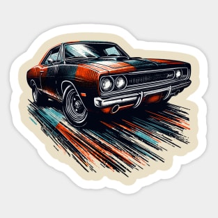 Muscle Car Sticker